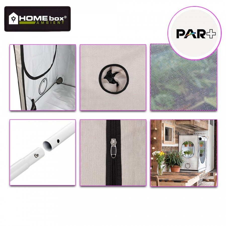 Homebox Ambient Q120 culture chamber - 120x120x200 cm HomeBox - 5