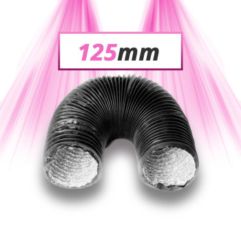 Combi sheath in Alu / PVC 3m - 125mm diameter