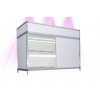 Culture cabinet G-CLONER Mini - 2 floors 160cm x 60cm with extractor and charcoal filter - 1