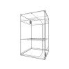 Dark Street 120x120x198 cm R4.00 - Secret Jardin grow box Secret Jardin - 3