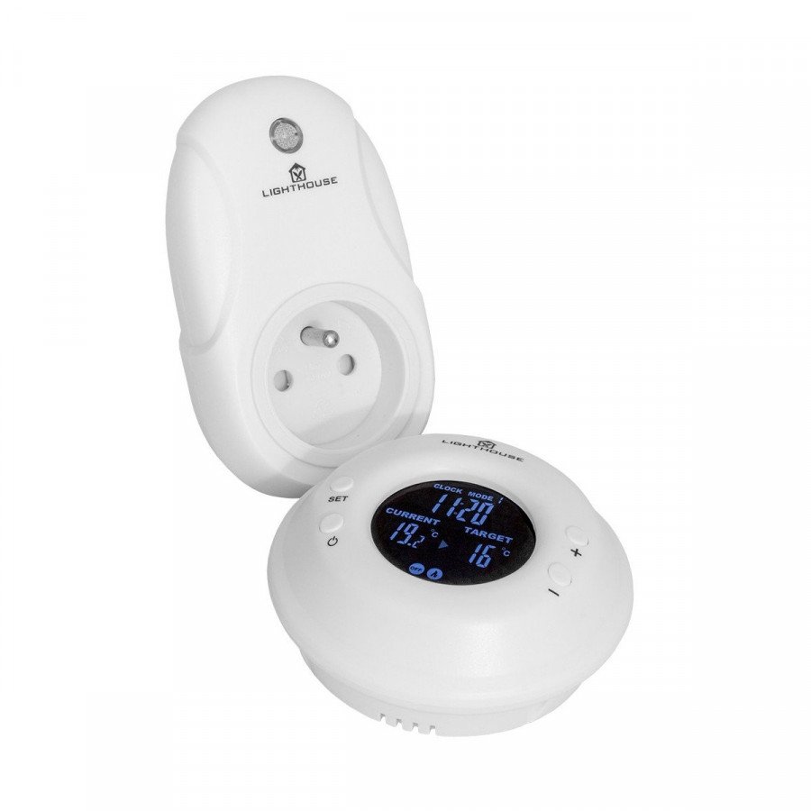 Wireless Reversible Thermostat - LightHouse - 1