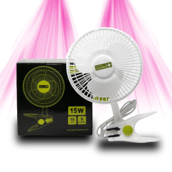 Garden High Pro clip fan (Ø 15 cm - 15W) - 2 speeds