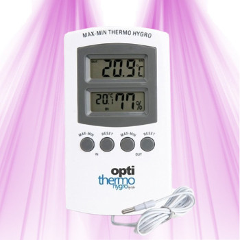 Optithermo Hygro Digital Medium Thermometer - Humidity and Temperature