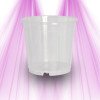 Transparent plastic pot for orchids 17cm in diameter