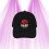 Plain black Rhino Series cap from Cannaled - StreetWear