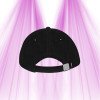 Plain black Rhino Series cap from Cannaled - StreetWear