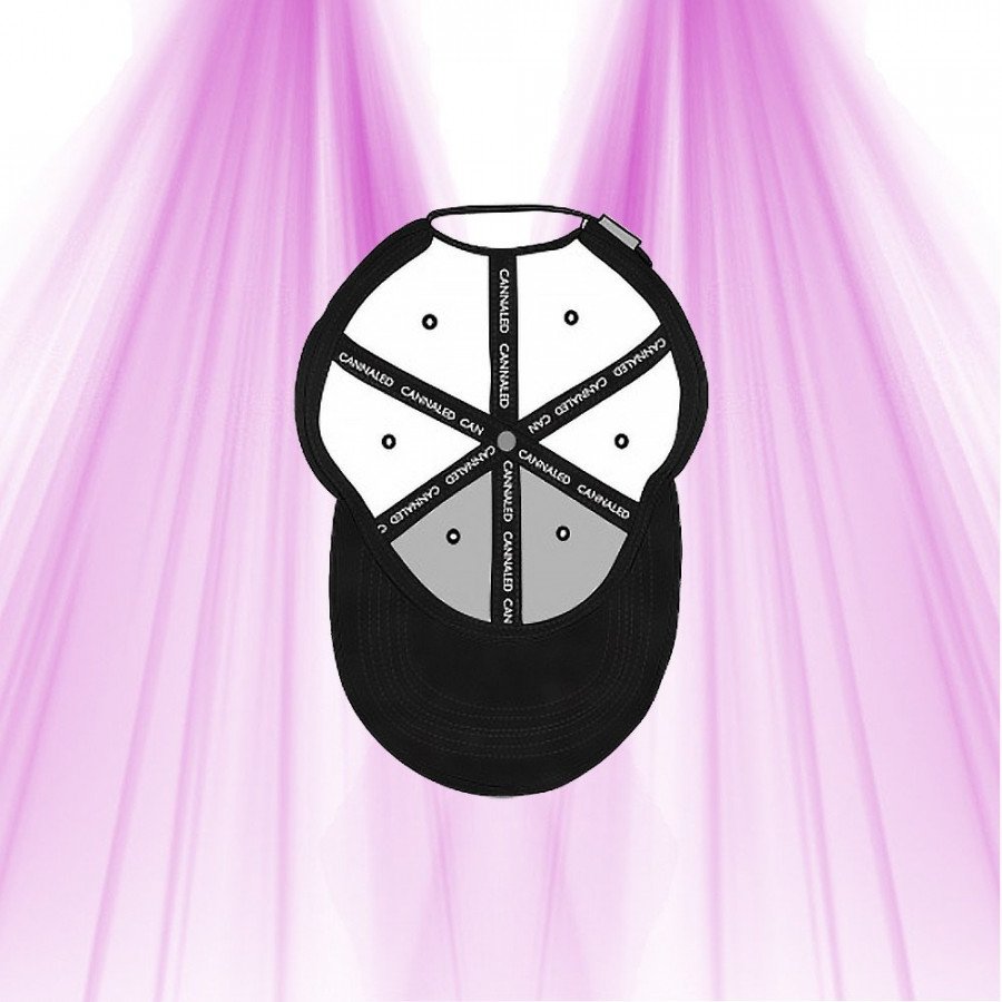 Plain black Rhino Series cap from Cannaled - StreetWear