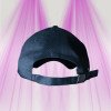 Plain black Rhino Series cap from Cannaled - StreetWear