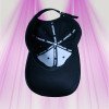 Plain black Rhino Series cap from Cannaled - StreetWear