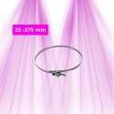 Hose clamp 25 - 375mm - Ideal for air extractor - 1