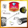Premium pack for growing plants on floors - 450 Watts - 5 growth / flowering stages - 1