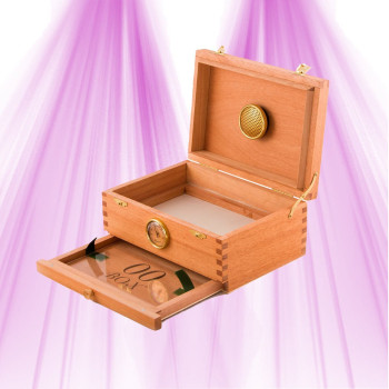 Wooden box with humidity control - 00Box