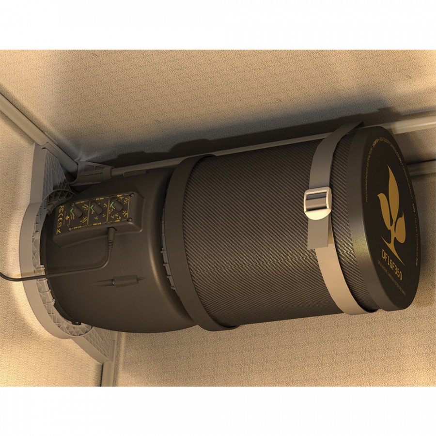 Thermo Controlled Extractor - DF16 - Compatible filter 150/250 / 350m3 / h - Secret Jardin Secret Jardin - 3