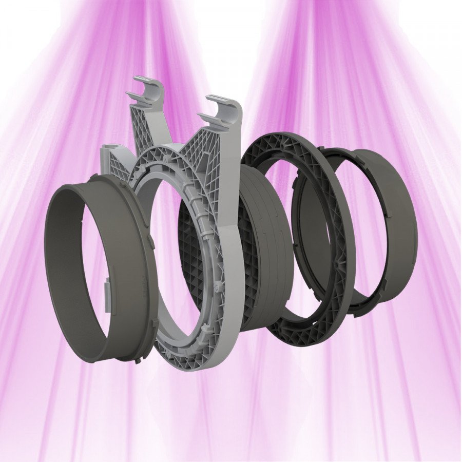 Ducting Flange support for Ø16mm - Ø19mm tubes Secret Jardin - 2