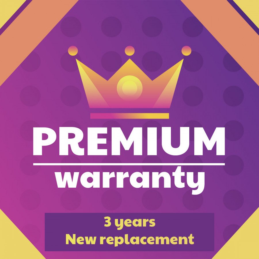 PREMIUM 3 year warranty - New replacement - 2