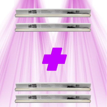 Pack P-LED 42W 6500K 95cm PureLED x4 The Pure Factory - 1