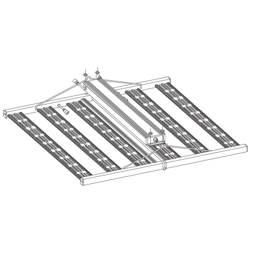 PureLED silent 645W multi-bar horticultural lighting - Samsung Pure LED - 4