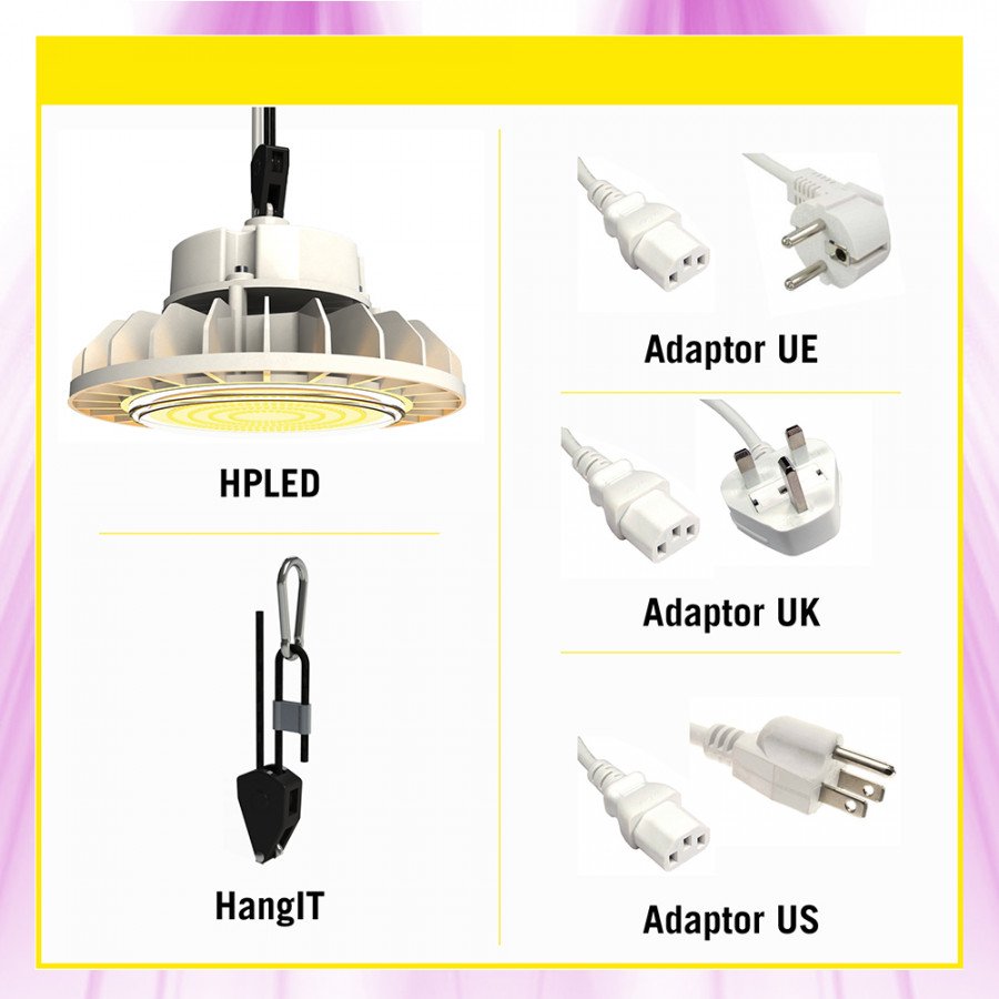 LED Horticultural Lighting - HPLED 100W - FULL SPECTRUM - Secret Jardin Secret Jardin - 3