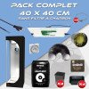 Complete Pack - 40x40cm - HLG 65 v2 - Hydroshoot 40 - Without Carbon Filter