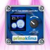 ECTC 1M Digital - 2-channel extractor controller - Access to temperature settings, min and max speeds - PrimaKlima Prima Klima -