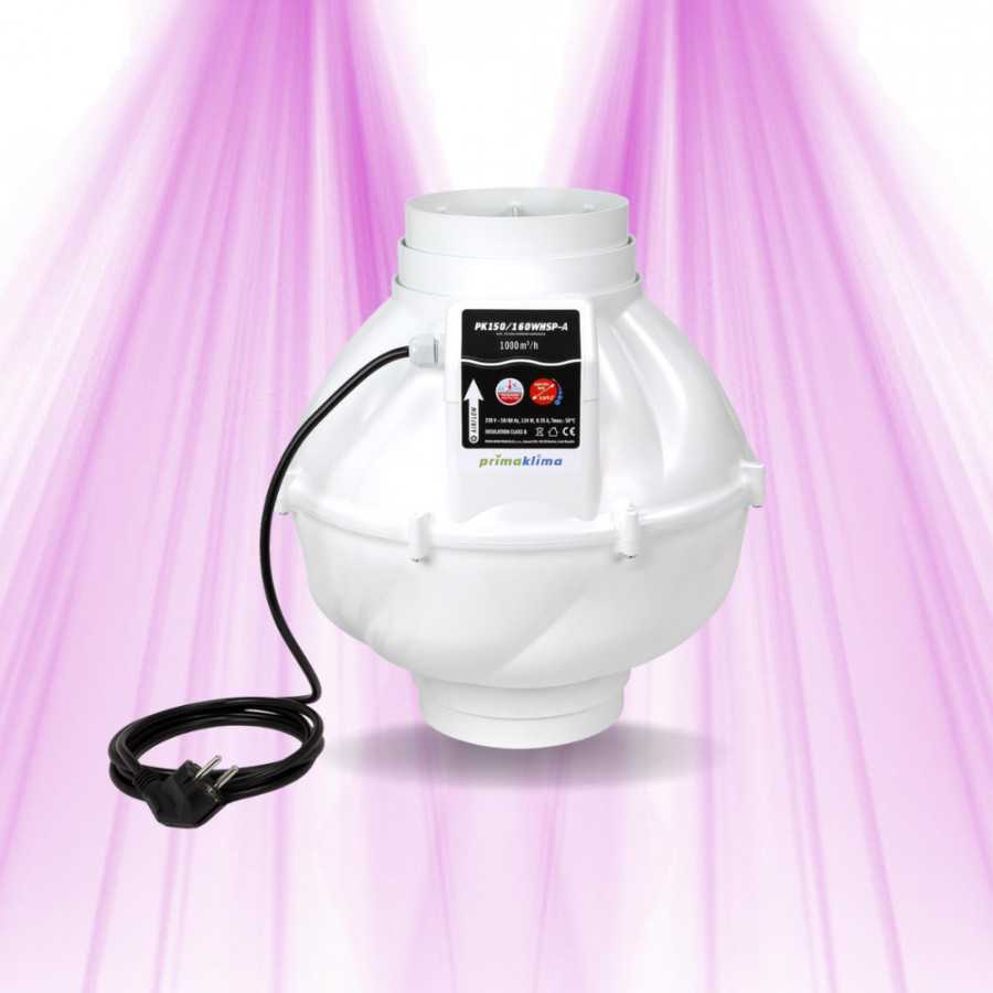 Prima Klima WHSP A extractor - Ø150/160mm - 1 speed - 1000m³/h - Silent Prima Klima - 1