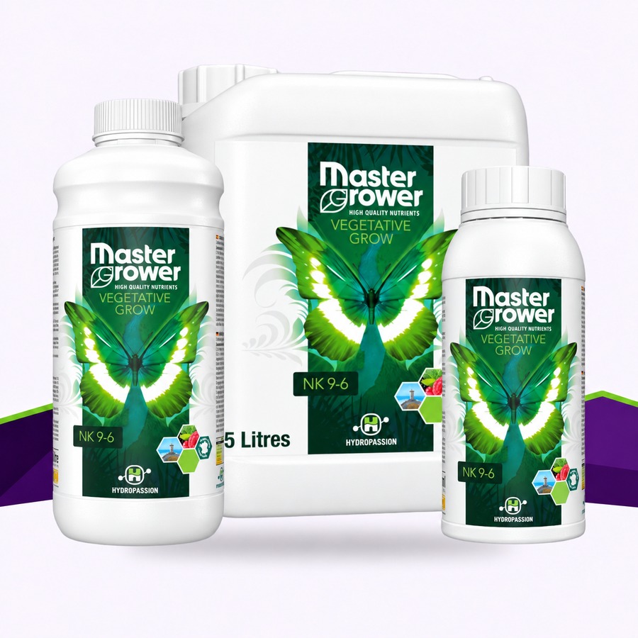 Vegetative Grow Growth Fertilizer - Hydropassion HydroPassion - 1