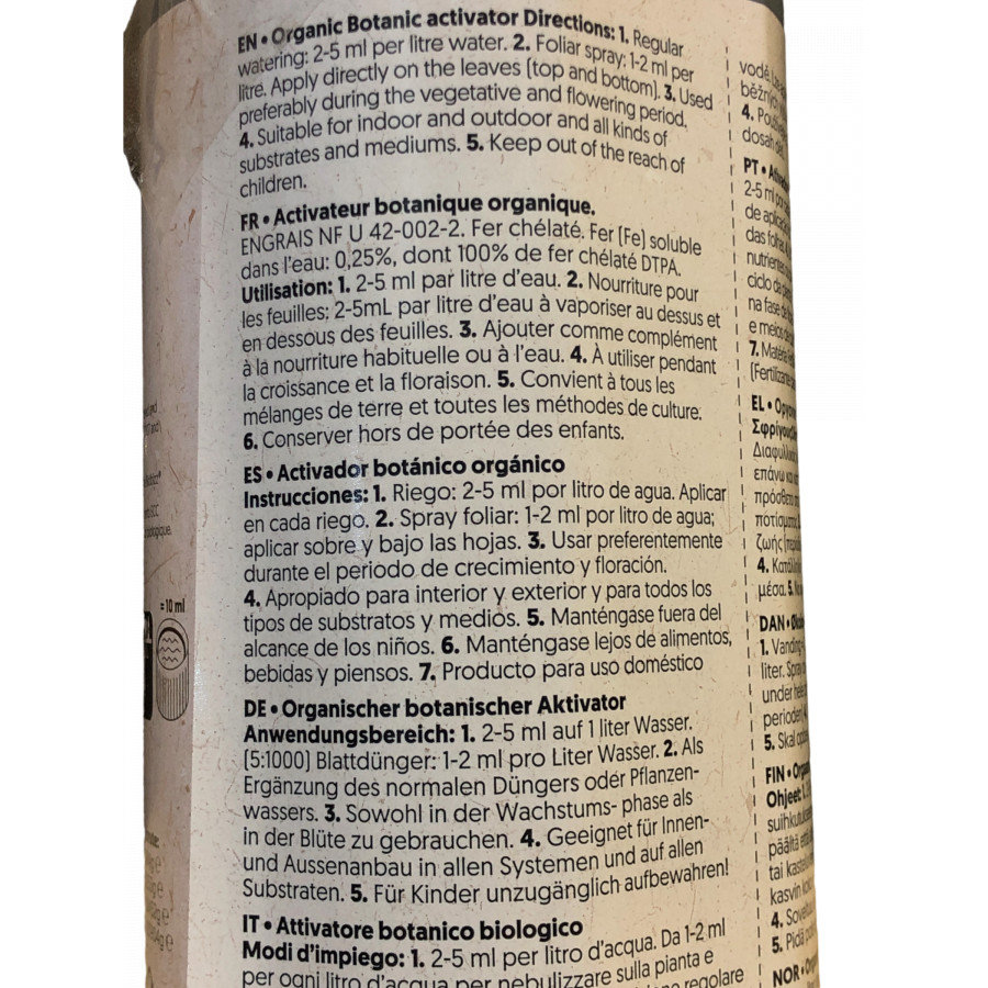 Biobizz - Acti-Vera - Growth stimulator with aloe vera extracts Biobizz - 1
