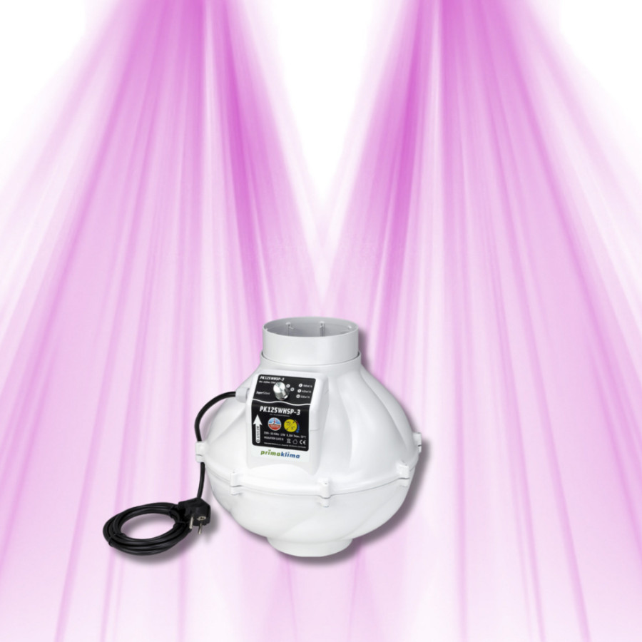 Extractor Prima Klima WHSP3 - Ø125mm - 3 vitesse - 300 / 420 / 530m³/h Prima Klima - 1