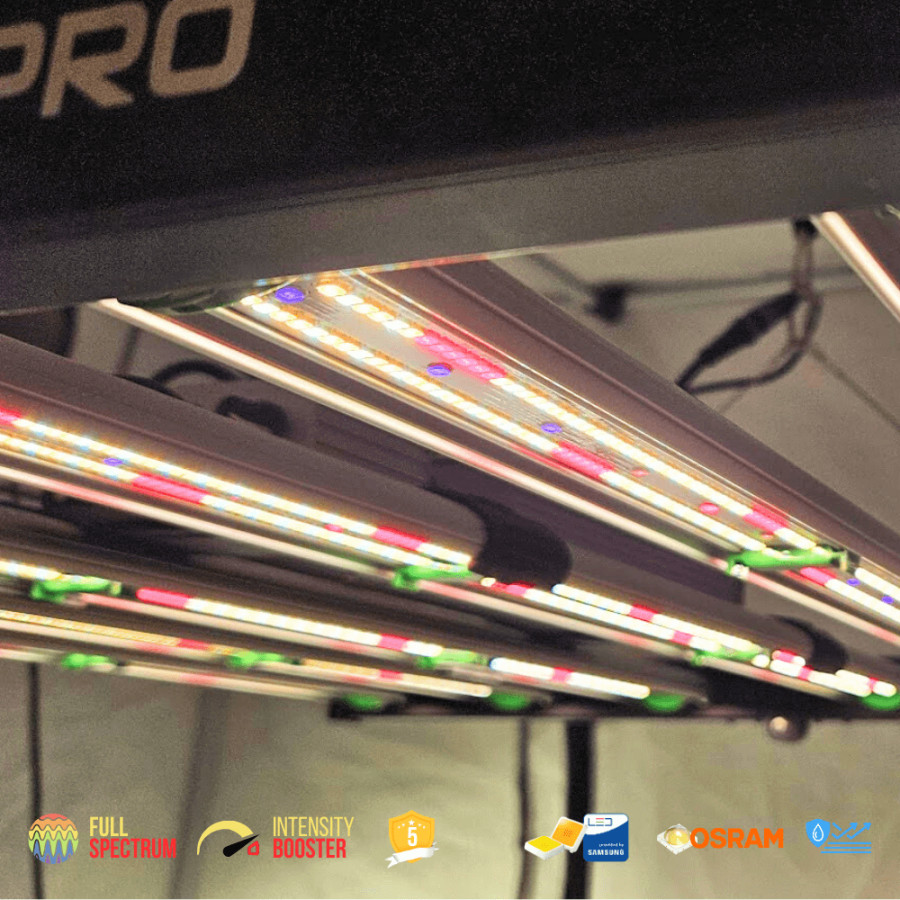 SpectraWILD M500 PRO - Barres horticoles LEDs compatible domotique - LEDs Samsung - 900W
