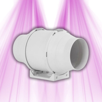 VANGUARD HYDROPONICS TT 125 mm Extractor - 2 Speeds, Max Flow 280 m³/h