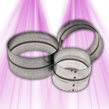 Assemblage Métallique Droit pour Conduits de Ventilation - Multi-Taille
