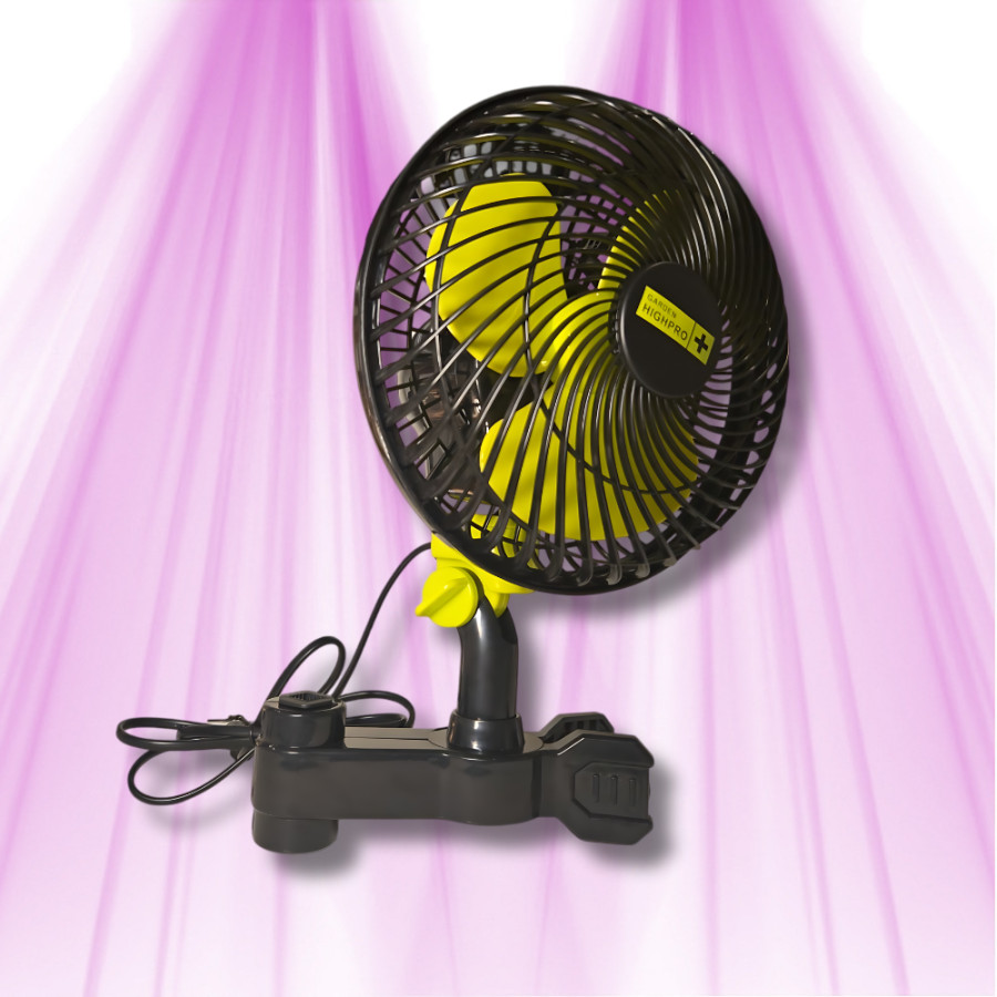 Oscillating clamp fan - 20W - 25cm - Garden HighPro