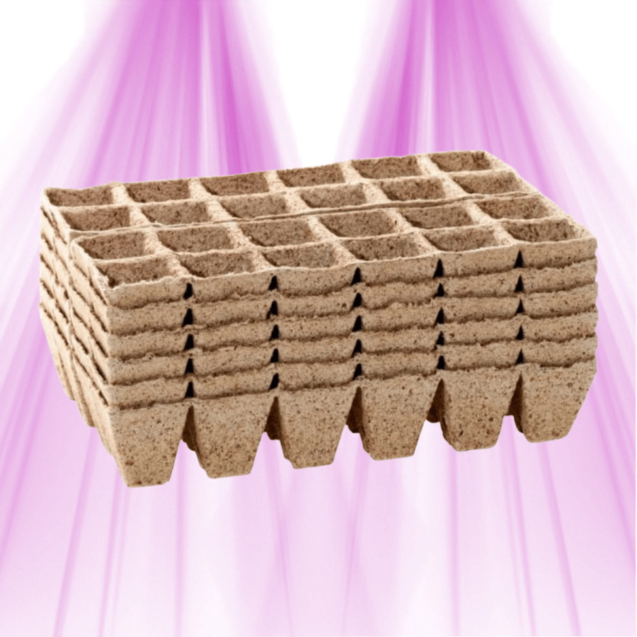 Set of 144 Biodegradable Romberg Pots