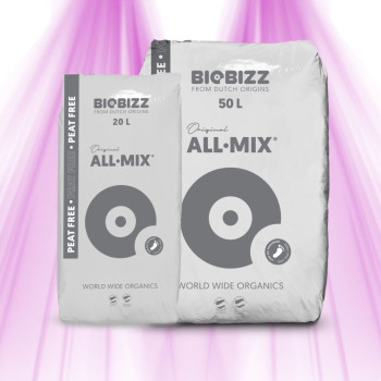 Terreau BIOBIZZ All·Mix® Peat Free 50L – Sans tourbe, substrat pré-fertilisé pour culture complète