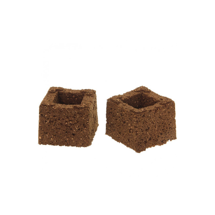 Eazy Plug - Coco Cube - Ideal for Germination and Seedling - 7.5x7.5x6cm