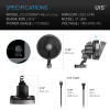 CLOUDRAY A6 FAN - AC INFINITY - Booster Fan, Wind Simulator - AC-CCA6 - for Grow Tents