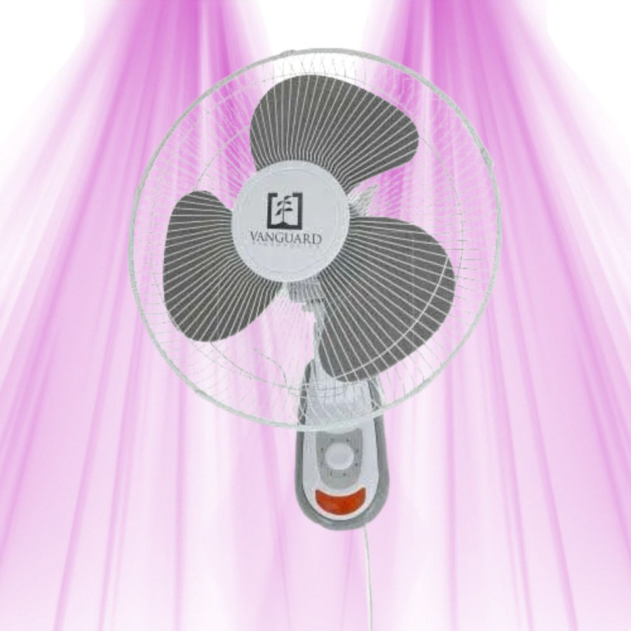 Ventilateur mural 40cm Vanguard Hydroponics – 3 vitesses, 40W, silencieux et oscillant