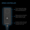 150 mm Filtration Kit with Silent Air Extractor, Carbon Filter and Duct - Speed Controller - AC INFINITY