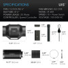150 mm Filtration Kit with Silent Air Extractor, Carbon Filter and Duct - Speed Controller - AC INFINITY
