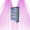 Closed Mobile Propagation Trolley - Shelving on Wheels with Protective Cover for an Enclosed Environment