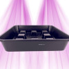 19.7cm square raised plastic trays - For 7L pots or 4L textiles