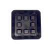 19.7cm square raised plastic trays - For 7L pots or 4L textiles
