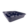 19.7cm square raised plastic trays - For 7L pots or 4L textiles