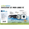 Prima Klima Extractor Kit Ø100mm – 580m³/h + Temperature Controller (Ref. PKVS-100-ECTC)