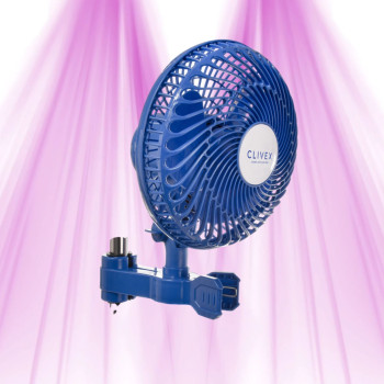 Clivex 23cm 20W Oscillating Clip Fan