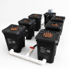 6-Pot RDWC Hydroponic System 27L – Recirculation & Root Oxygenation