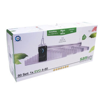 SANlight EVO Set 80x80 1.5 - Horticultural LED Kit 265W