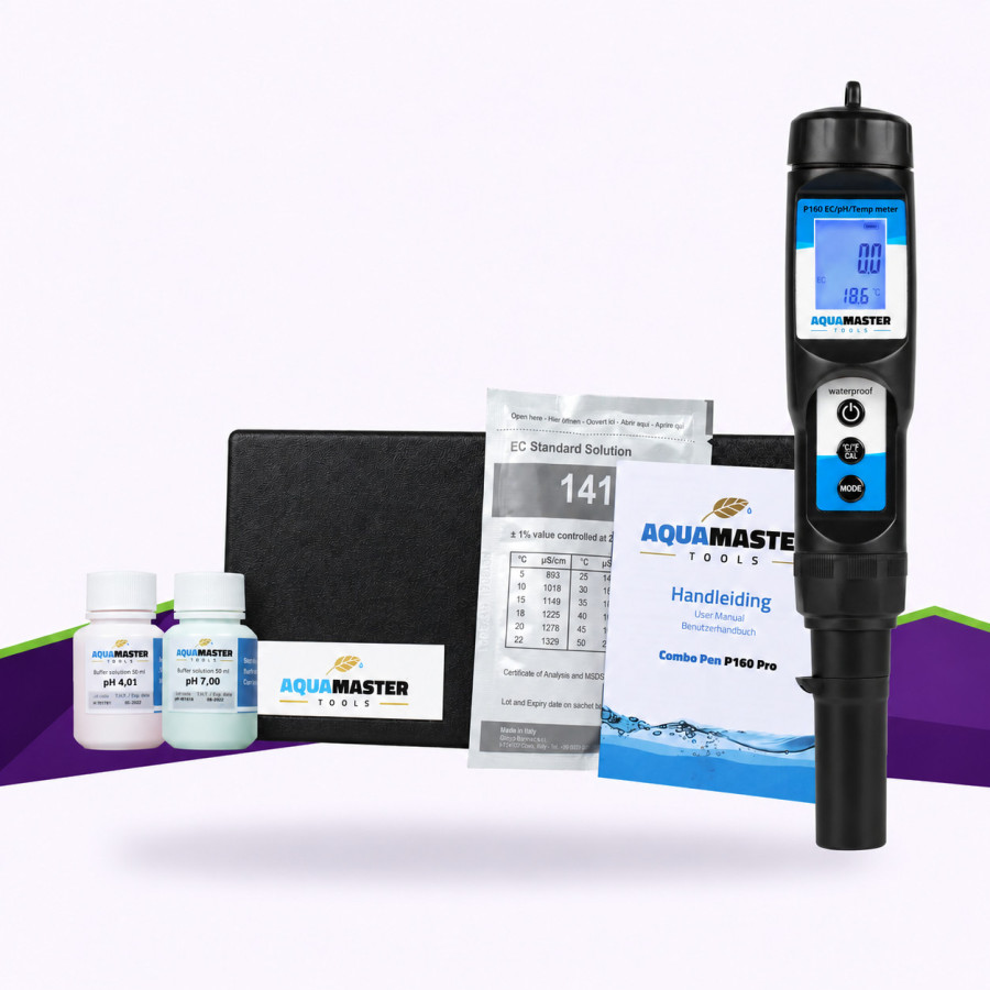 Combo Pen P160 Pro Aqua Master Tools — pH, EC, TDS, PPM and temperature meter — main image