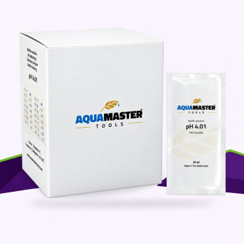 pH 4.01 Aqua Master Tools — calibration solution — 25 sachets of 20 ml — main image