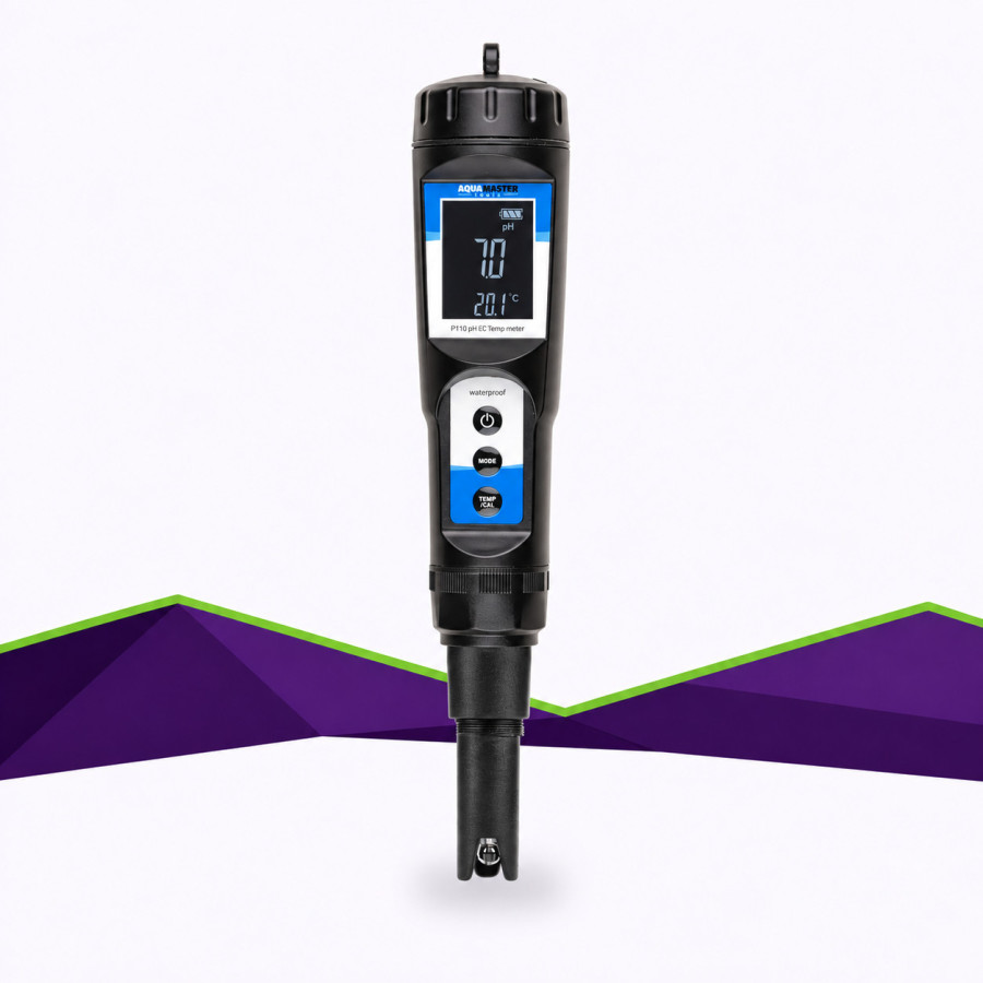 Combo Pen P110 Pro2 Aqua Master Tools — pH, EC and temperature meter — main image